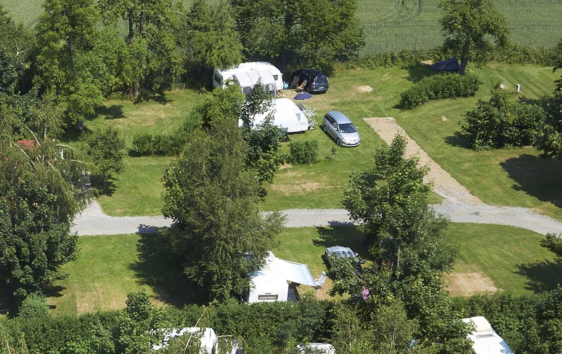 Camping Oase Praha - pitches 38-40 and 47-55
